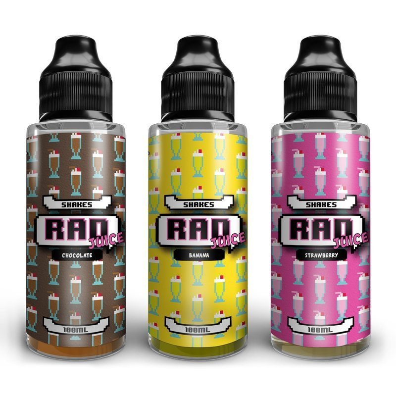 RAD Juice SHAKES 100ml Shortfill 1 RAD Juice SHAKES 100ml Shortfill