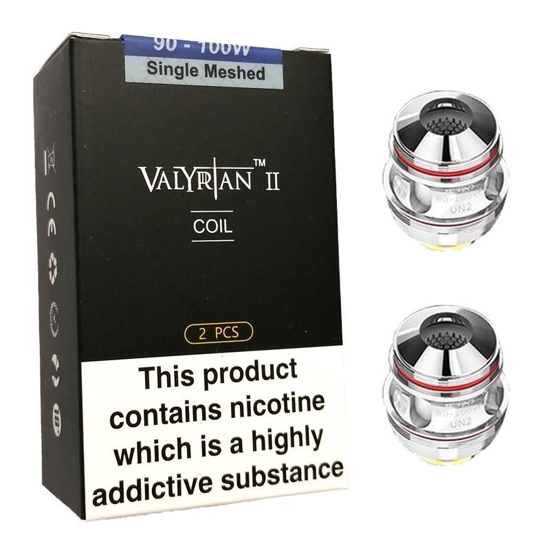 Uwell Valyrian 2 Coils Single Mesh 0.32ohm (2-Pack) 1 Uwell Valyrian 2 Coils Single Mesh 0.32ohm (2-Pack)