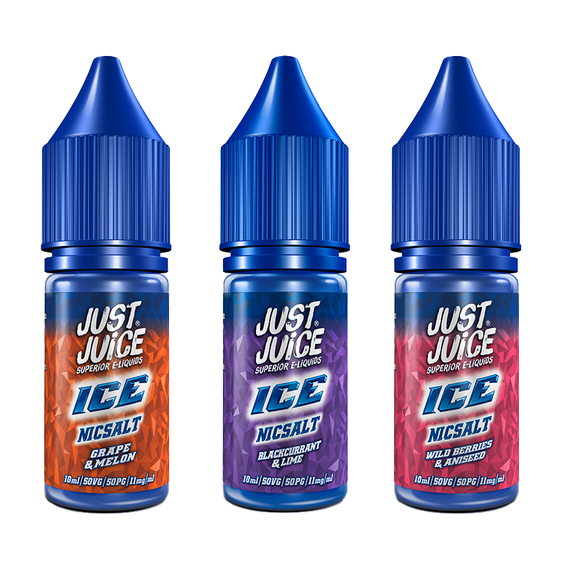 Just Juice ICE 10ml Nic Salts 1 Just Juice ICE 10ml Nic Salts