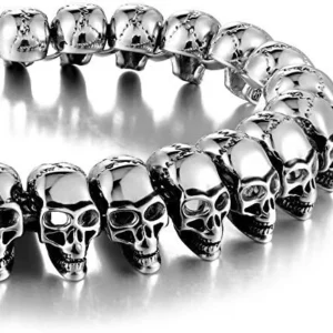 Gothic Skull Bracelet